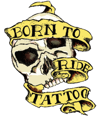 tattoo studio logo. Welcome To Born To Ride's Tattoo Club