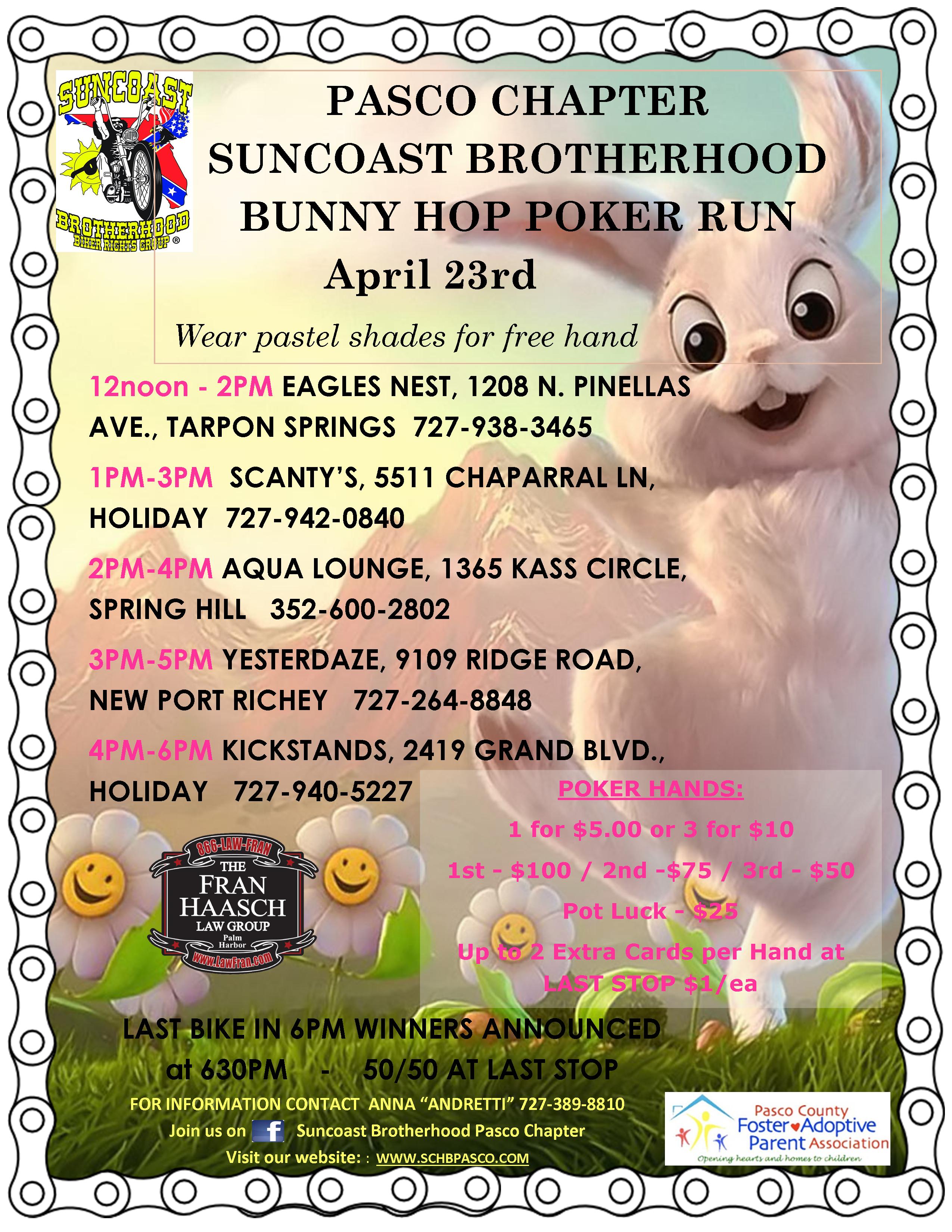 Poker run pasco county