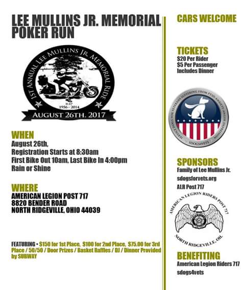 Mullins mile poker run