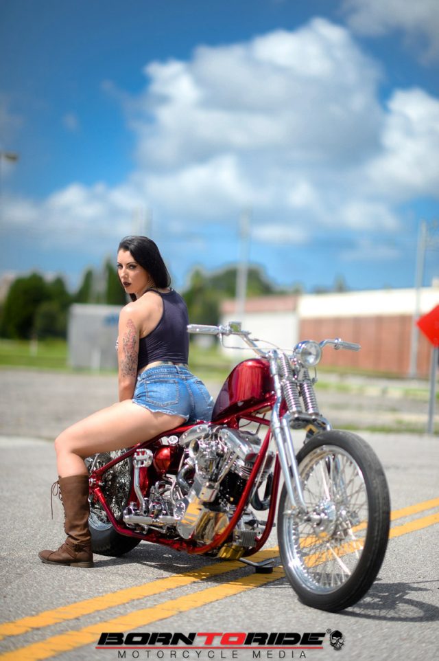 Born To Ride Babe Of The Weekbrittany Born To Ride Motorcycle