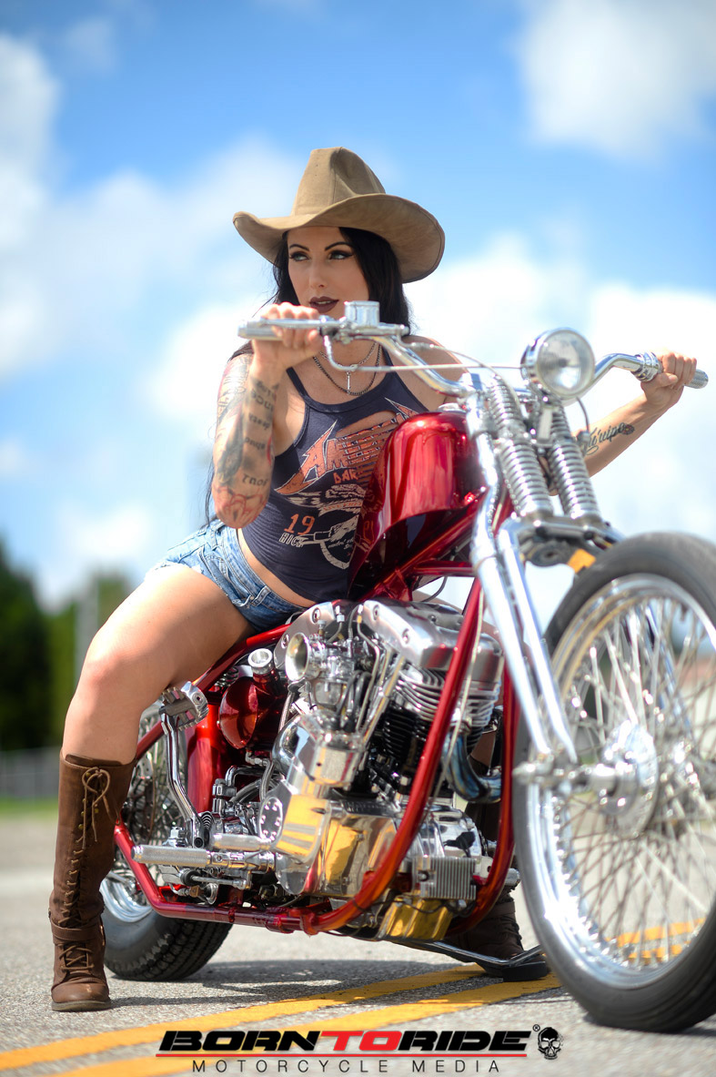 Born To Ride Babe Of The Weekbrittany Born To Ride Motorcycle