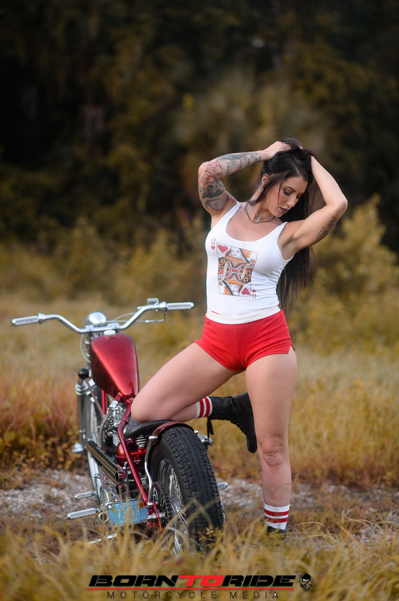 Born To Ride Babe Of The Weekbrittany Born To Ride Motorcycle