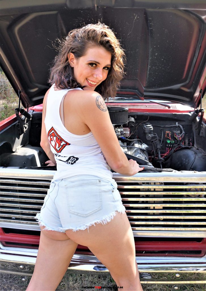 Born To Ride Babe Of The Week Skylar Calico 66 Born To Ride