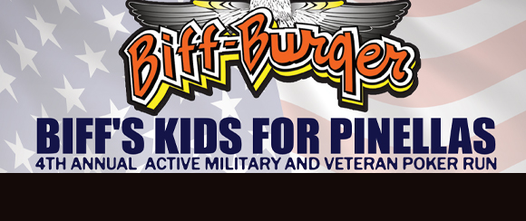 Biff’s Kids for Pinellas 4th annual Active Military and Veteran Poker Run