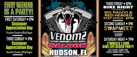 Venom 2 – Third Sunday Customer Appreciation Day