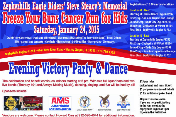 Steve Steacy Memorial Ride Evening Victory Party