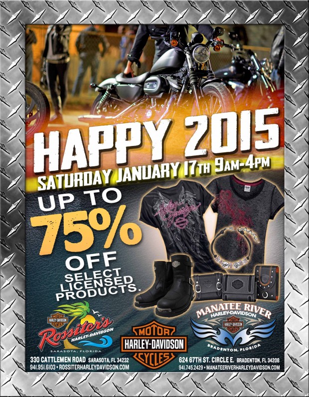 H-D Manatee River & H-D Rossiter’s Happy 2015