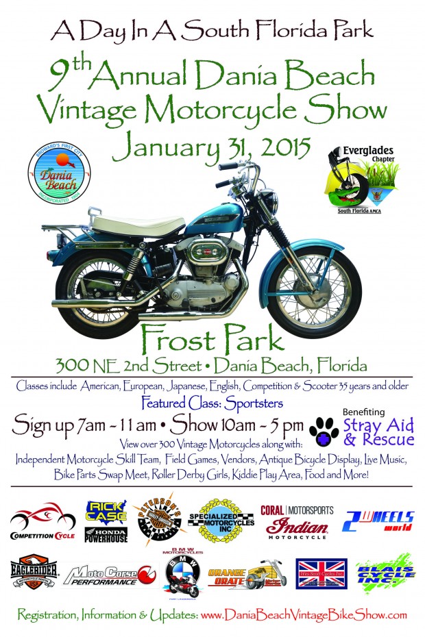 Dania Beach 9th Annual Vintage Motorcycle Show