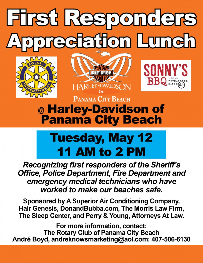 First Responders Appreciation Lunch