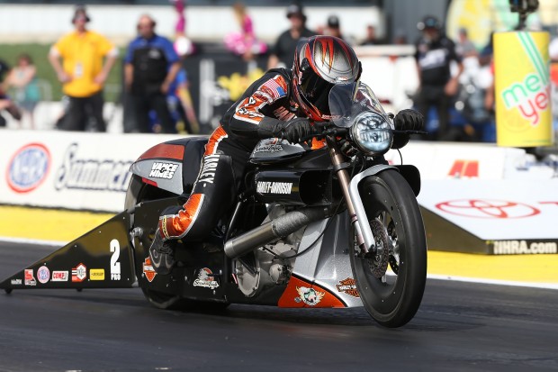 HARLEY TEAM STRETCHES PRO STOCK POINTS LEAD AT ENGLISHTOWN