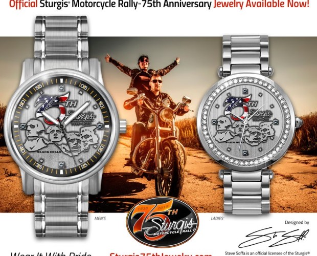 Steve Soffa Hits Sturgis with New 75th Anniversary Items Added to Collection