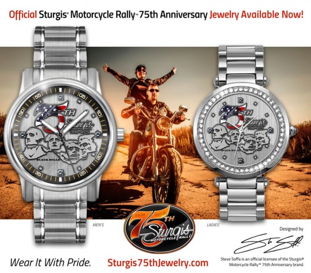 Steve Soffa Hits Sturgis with New 75th Anniversary Items Added to Collection