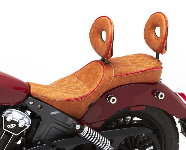 Corbin Introduces a Dual Touring Saddle for 2015 Indian Scout