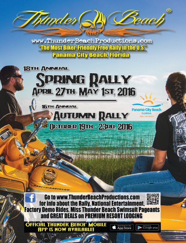 Thunder Beach Spring Rally Born To Ride Motorcycle Magazine