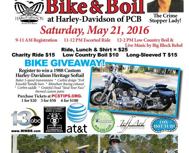 Third Annual “Bike & Boil” at Harley-Davidson Benefiting Crime Stoppers