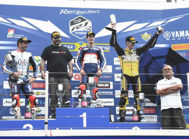 Spark on the Podium with Khairuddin in Sepang