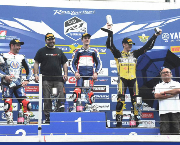 Spark on the Podium with Khairuddin in Sepang