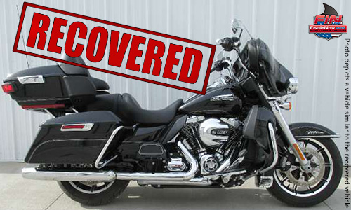 FIN Recovers 2014 Harley Davidson Motorcycle in Locked Trailer
