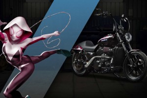 Motorcycles-Spider-Gwen