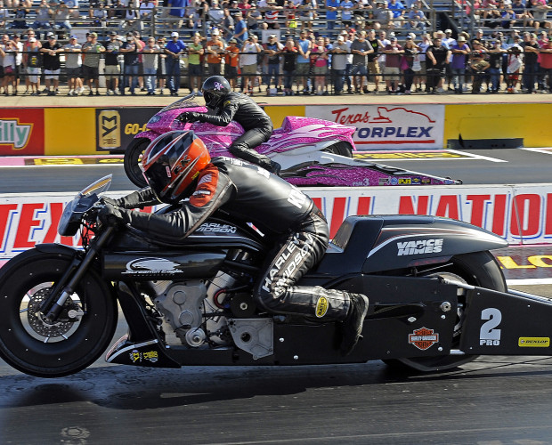 HARLEY-DAVIDSON POWER CARRIES KRAWIEC TO NHRA COUNTDOWN LEAD WITH PRO STOCK MOTORCYCLE WIN IN DALLAS