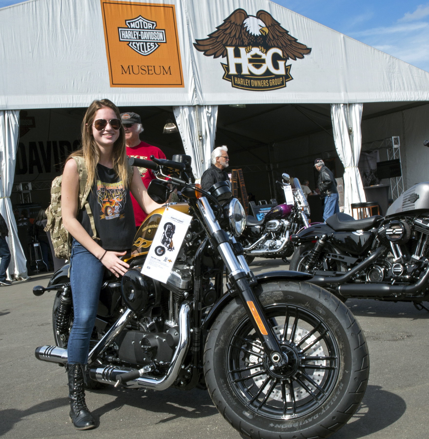  HARLEY DAVIDSON READY TO ROCK AND ROLL INTO DAYTONA BIKE 