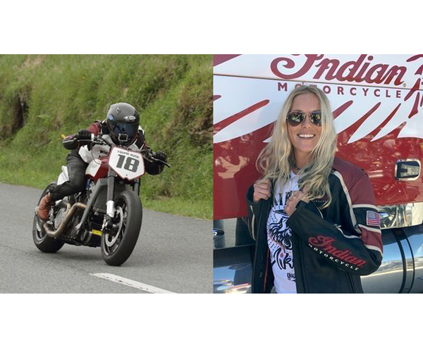 Katja and Miracle Mike (the Nitrous-breathing Indian Scout named after a headless chicken)