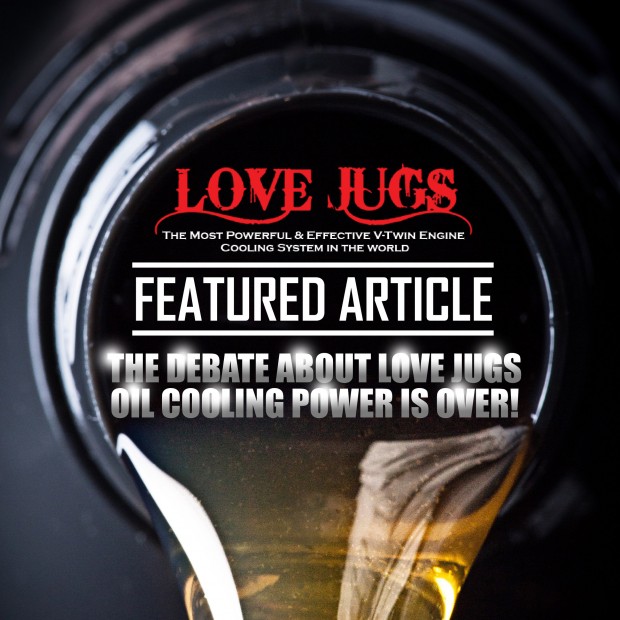 THE DEBATE ABOUT LOVE JUGS OIL COOLING POWER IS OVER