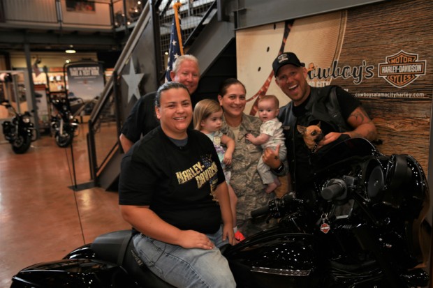 RETIRED AIR FORCE MEDIC SURPRISED WITH GIFT OF NEW HARLEY-DAVIDSON MOTORCYCLE