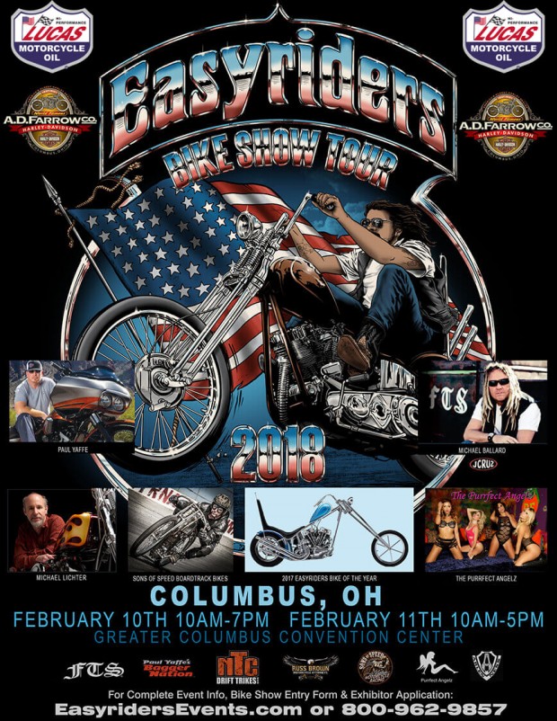 Easyriders Bike Show Tour Columbus OH Born To Ride.