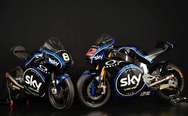 THE SKY RACING TEAM VR46 AT X FACTOR FOR THE UNVEILING OF THE 2018 LIVERIES