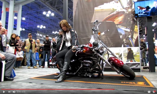 How to lift a fallen Harley-Davidson Motorcycle