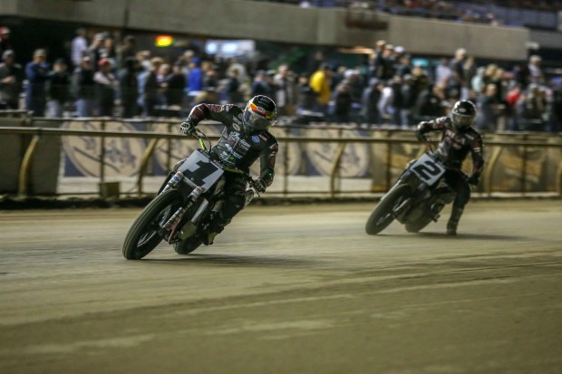 Mees and Carlile Win Thrillers at AFT Harley-Davidson Sacramento Mile Presented by Cycle Gear