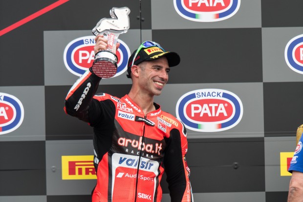 Ducati Team on the Podium at Imola with Melandri (3rd), Davies 4th After a Strong Comeback