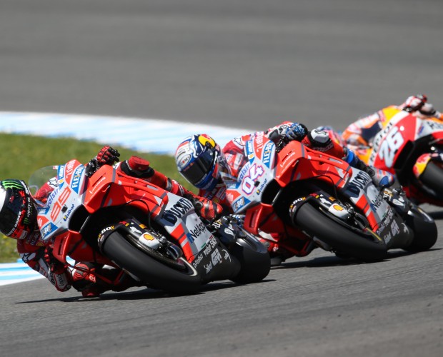 Both Ducati Team Riders Forced to Retire from Spanish GP after a Crash at the Jerez de la Frontera Circuit