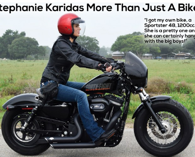 Stephanie Karidas, More Than Just A Biker