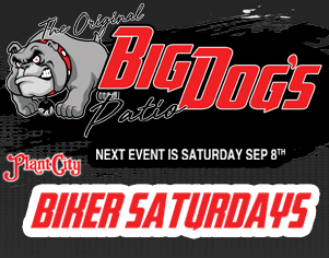 Big Dogs Patio Biker Saturdays