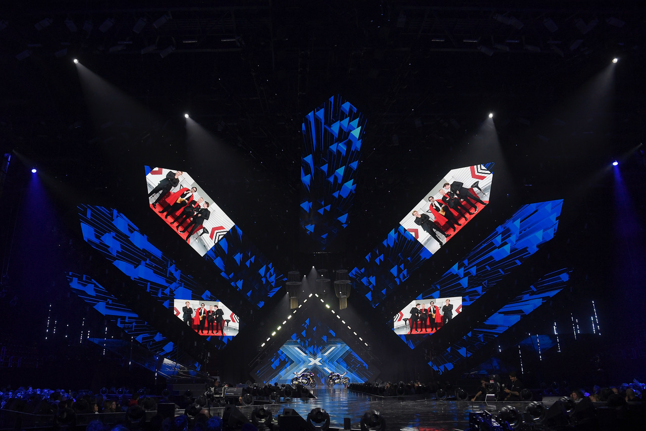 THE SKY RACING TEAM VR46 AT THE POPULAR TALENT SHOW X FACTOR FOR THE ...