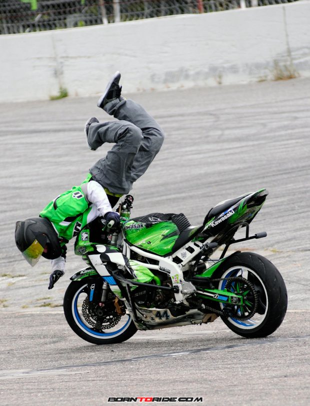 Motorcycle stunt riding photo gallery