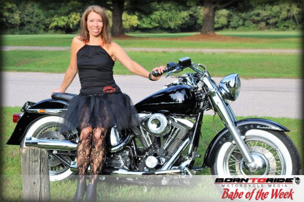 Born To Ride Babe Of The Week Born To Ride Motorcycle Magazine Motorcycle Tv Radio Events