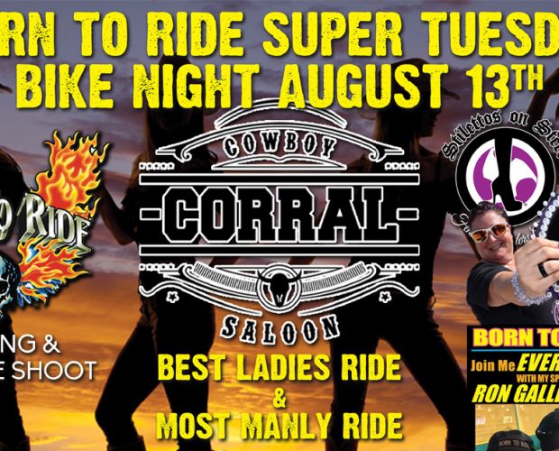 Born To Ride Radio Live at the Cowboy Corral Tonight!