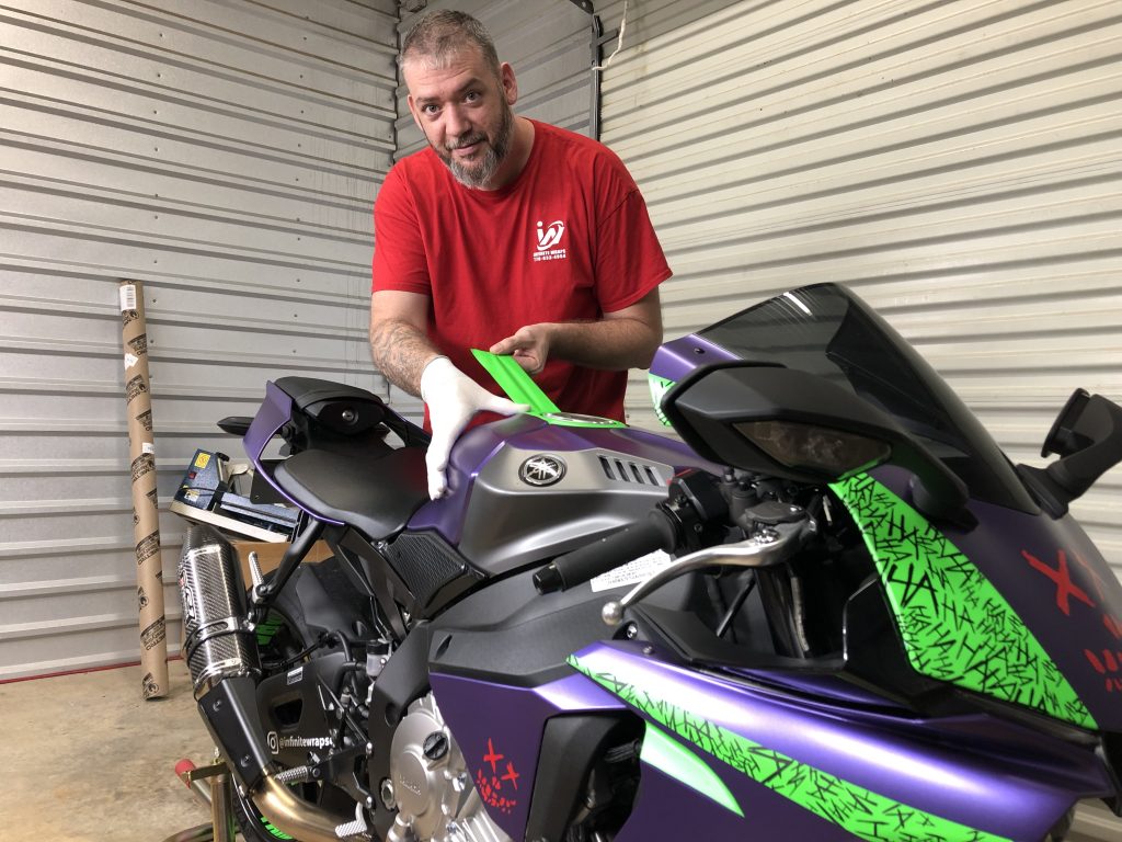 Villa Rica Startup Infinite Wraps Revs Up Motorcycle Customization with Vinyl Wraps Born To