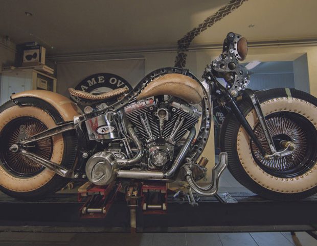 The Recidivist – World’s first tattooed motorcycle goes up for sale