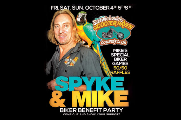 SPYKE & MIKE Biker Benefit Party
