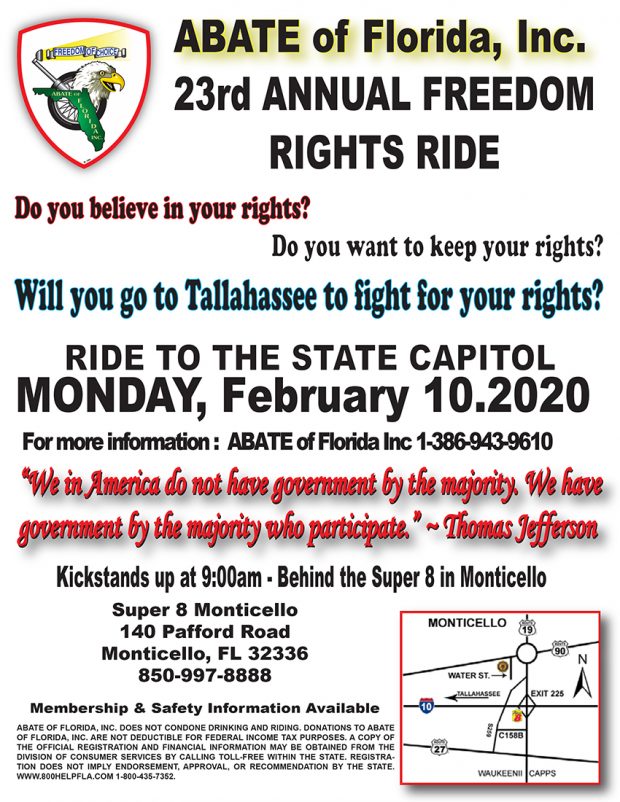 23rd Annual Freedom Rights Ride