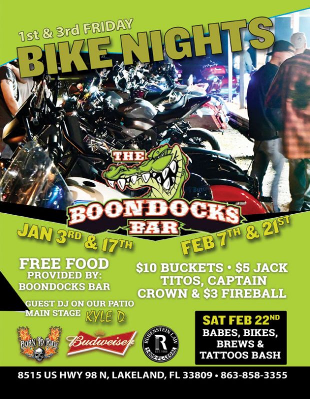 Boondocks Bar Bike Night