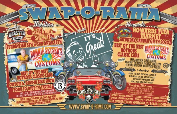 Howard’s Flea Market Presents Best of the Best Hot Rods and Classic Cars Cycle and Auto Swap Meet