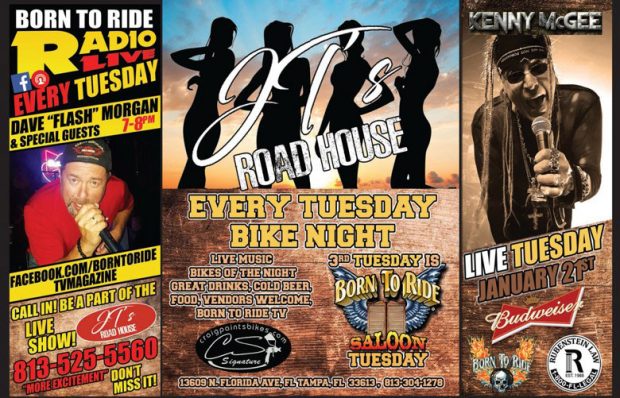 Born To Ride Saloon Super Tuesday