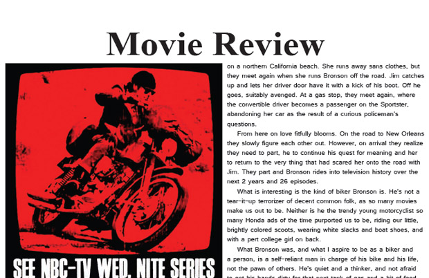 Then Came Bronson – BTR Movie Review