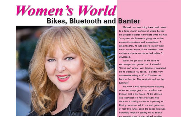 Bikes, Bluetooth and Banter – Women’s World