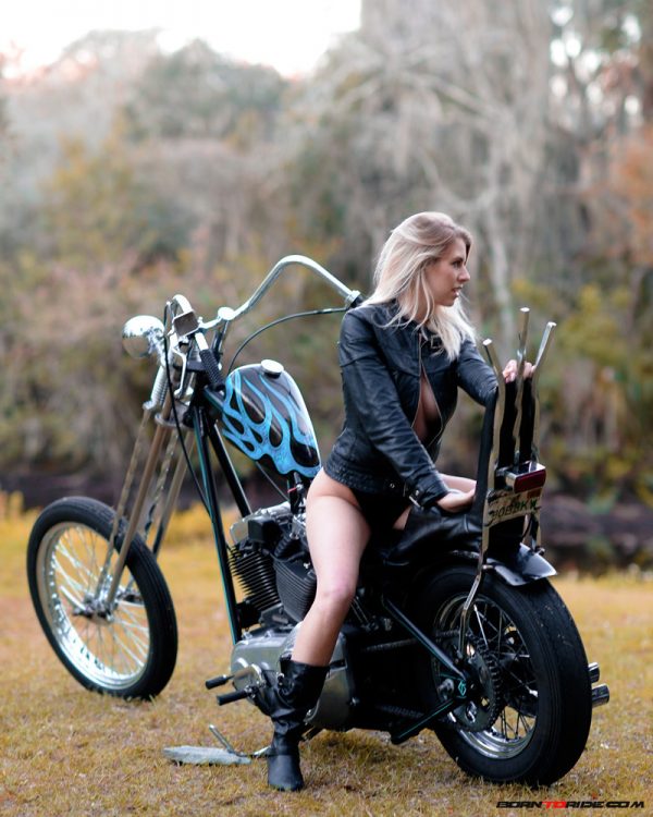 Born To Ride Motorcycle Babe of the week Paige | Born To Ride